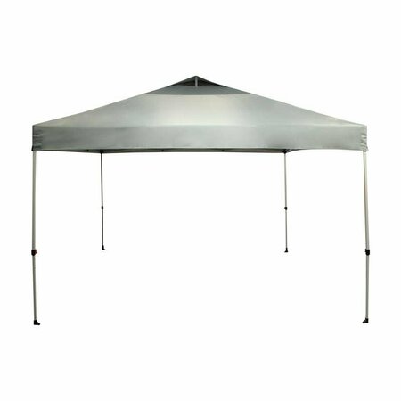 CROWN SHADE One Touch Polyester Canopy 9.4 ft. H X 12 ft. W X 12 ft. L OT144-PB-150DG